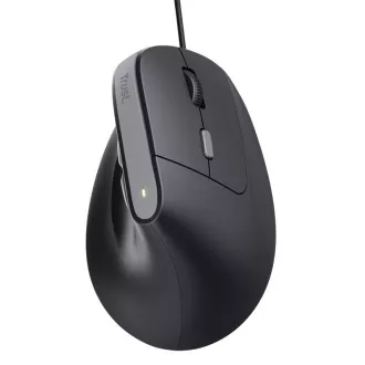 TRUST myš Bayo II Ergonomická vertikální myš, USB, černá