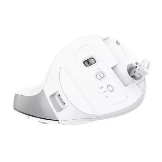 TRUST myš Bayo+ Ergonomická vertikální myš, Bezdrátová, bílá TRUST myš Bayo+ Ergonomická vertikální myš, Bezdrátová, bílá