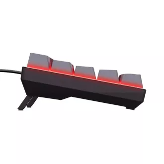 TRUST klávesnice GXT 867 ACIRA, 60%, Herní Klávesnice, USB, USB-C, US