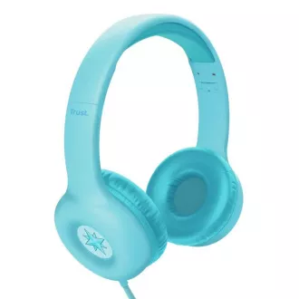 TRUST sluchátka Nouna Kids Headphones, Modrá