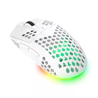 TRUST bezdrátová myš GXT 929W Helox Lightweight, RGB, Bílá TRUST bezdrátová myš GXT 929W Helox Lightweight, RGB, Bílá