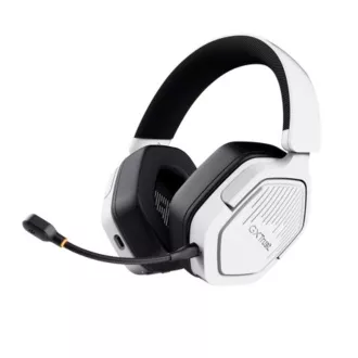 TRUST Herní sluchátka GXT 493W Carus, Bluetooth, 2.4GHz, bílá TRUST Herní sluchátka GXT 493W Carus, Bluetooth, 2.4GHz, bílá