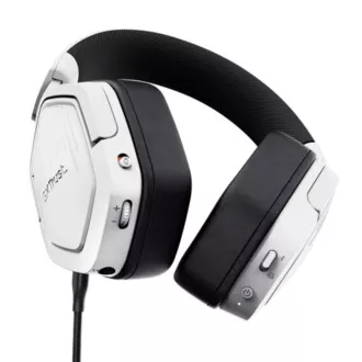 TRUST Herní sluchátka GXT 493W Carus, Bluetooth, 2.4GHz, bílá TRUST Herní sluchátka GXT 493W Carus, Bluetooth, 2.4GHz, bílá