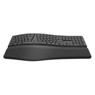 TRUST klávesnice Keyra, Ergonomická, Bezdrátová, US, černá TRUST klávesnice Keyra, Ergonomická, Bezdrátová, US, černá