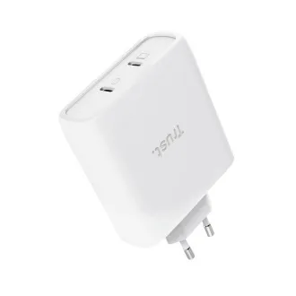 TRUST GaN Nabíječka MAXO 100W 2-Port, USB-C, bílá