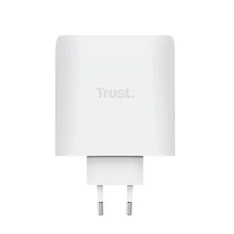 TRUST GaN Nabíječka MAXO 100W 2-Port, USB-C, bílá