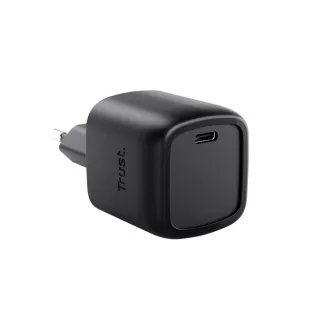 TRUST GaN Nabíječka MAXO 30W, USB-C, černá TRUST GaN Nabíječka MAXO 30W, USB-C, černá