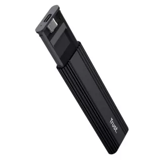 TRUST Externí box pro M.2 SSD, USB-C 3.2 Gen2, M.2 2280, černá TRUST Externí box pro M.2 SSD, USB-C 3.2 Gen2, M.2 2280, černá