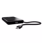 TRUST Powerbanka Fiera, 10000 mAh, S kabelem, 2x USB-C, černá