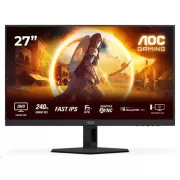 AOC MT 27" Q27G4ZR - 2560x1440, Fast IPS, 240Hz (OC 260Hz), 2xHDMI, 1xDP, Repro, Pivot