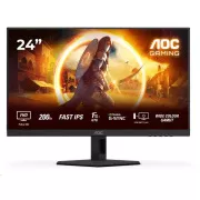AOC MT 24" 24G4HRE - 1920x1080, IPS, 200Hz, 2xHDMI, 1xDP, Repro