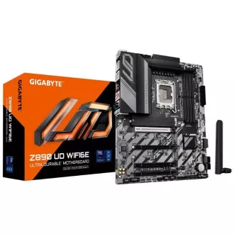 GIGABYTE MB Sc LGA1851 Z890 UD WIFI6E, Intel Z890, 4xDDR5, 1xDP, 1xUSB4, WiFi GIGABYTE MB Sc LGA1851 Z890 UD WIFI6E, Intel Z890, 4xDDR5, 1xDP, 1xUSB4, WiFi