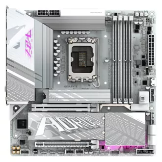 GIGABYTE MB Sc LGA1851 Z890M A ELITE WF7 ICE, Intel Z890, 4xDDR5, 1xDP, 1xHDMI, 1xUSB4, WiFi, mATX