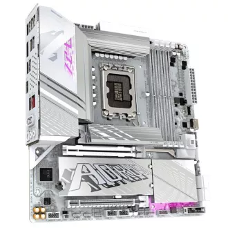 GIGABYTE MB Sc LGA1851 Z890M A ELITE WF7 ICE, Intel Z890, 4xDDR5, 1xDP, 1xHDMI, 1xUSB4, WiFi, mATX