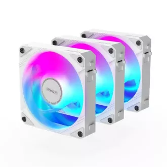 GIGABYTE ventilátor AORUS EZ CHAIN FAN ICE 3-PACK, 3x120mm, bílá