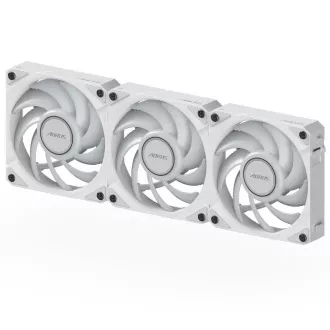 GIGABYTE ventilátor AORUS EZ CHAIN FAN ICE 3-PACK, 3x120mm, bílá