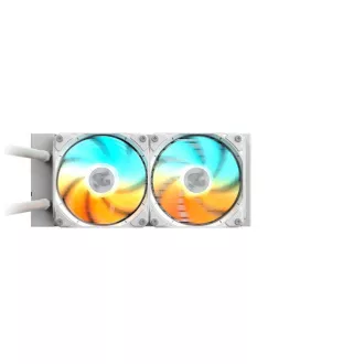 GIGABYTE Vodní chladič GAMING 240 ICE, 2x120mm, ARGB, LGA1851, AM5, bílá GIGABYTE Vodní chladič GAMING 240 ICE, 2x120mm, ARGB, LGA1851, AM5, bílá