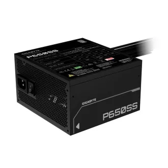 GIGABYTE zdroj P650SS, 650W, 80+ Silver, 120mm, ATX 3.0, černá