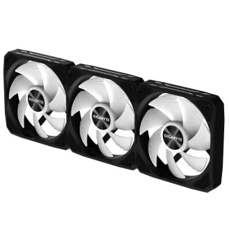 GIGABYTE ventilátor EZ CHAIN FAN 3-PACK, 3x120mm, černá GIGABYTE ventilátor EZ CHAIN FAN 3-PACK, 3x120mm, černá
