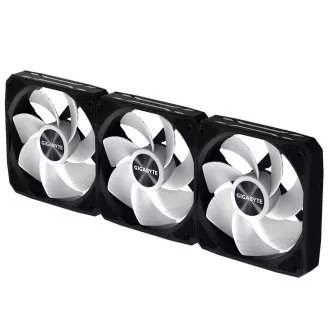 GIGABYTE ventilátor EZ CHAIN RVS FAN 3-PACK, 3x120mm, černá