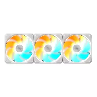 GIGABYTE ventilátor EZ CHAIN RVS FAN 3-PACK, 3x120mm, bílá