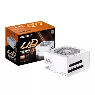 GIGABYTE zdroj UD750GM PG5 ICE 750W, 120mm, Plně modulární, 80 Plus Gold, ATX 3.1 GIGABYTE zdroj UD750GM PG5 ICE 750W, 120mm, Plně modulární, 80 Plus Gold, ATX 3.1