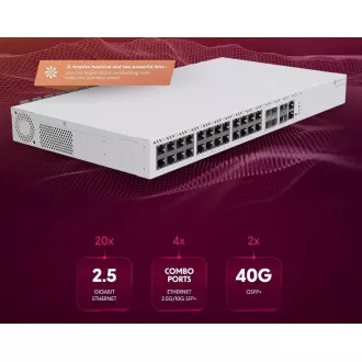 MikroTik Cloud Router Switch CRS326-4C+20G+2Q+RM MikroTik Cloud Router Switch CRS326-4C+20G+2Q+RM