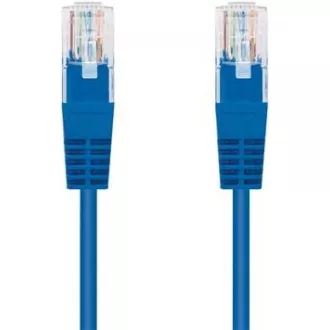 C-TECH kabel patchcord Cat5e, UTP, modrý, 0, 5m C-TECH kabel patchcord Cat5e, UTP, modrý, 0, 5m