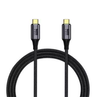 PREMIUMCORD Kabel USB4™ Gen 3x2 40Gbps 8K@60Hz 240W Thunderbolt 3 kabel 0, 3m PREMIUMCORD Kabel USB4™ Gen 3x2 40Gbps 8K@60Hz 240W Thunderbolt 3 kabel 0, 3m