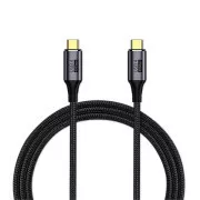 PREMIUMCORD Kabel USB4™ Gen 3x2 40Gbps 8K@60Hz 240W Thunderbolt 3 kabel 1, 2m