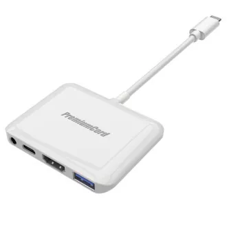 PremiumCord Převodník USB-C na HDMI2.0+USB3.0+Audio+PD (pro iPad Pro) PremiumCord Převodník USB-C na HDMI2.0+USB3.0+Audio+PD (pro iPad Pro)