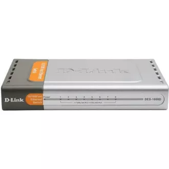 D-Link DES-1008D 8-port 10/100 Desktop Switch D-Link DES-1008D 8-port 10/100 Desktop Switch