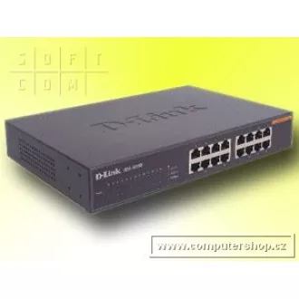 D-Link DES-1016D 16-port 10/100 Desktop / Rackmount Switch