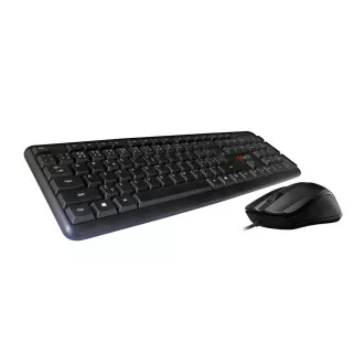 LYNX set klávesnice a myš, drátový set, USB, CZ/SK