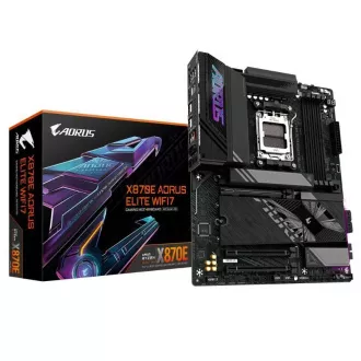 GIGABYTE MB Sc AM5 X870E A ELITE WIFI7, AMD X870, 4xDDR5, 2xHDMI, 2xUSB4, WiFi GIGABYTE MB Sc AM5 X870E A ELITE WIFI7, AMD X870, 4xDDR5, 2xHDMI, 2xUSB4, WiFi