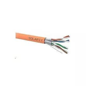 Instalační kabel Solarix STP, Cat6A, drát, LSOH B2ca, cívka 500m SXKD-6A-STP-LSOH-B2ca Instalační kabel Solarix STP, Cat6A, drát, LSOH B2ca, cívka 500m SXKD-6A-STP-LSOH-B2ca