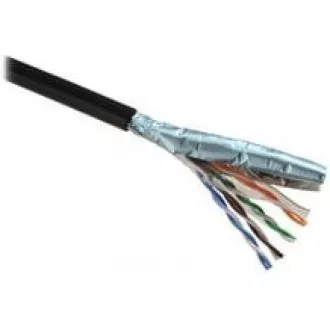 Instalační kabel Solarix venkovní FTP, Cat5E, drát, PE, box 100m SXKD-5E-FTP-PE Instalační kabel Solarix venkovní FTP, Cat5E, drát, PE, box 100m SXKD-5E-FTP-PE