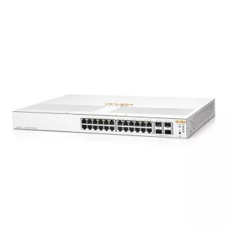 HPE Networking Instant On Switch 24p Gigabit 4p SFP+ (fanless) 1930 (JL682A) HPE Networking Instant On Switch 24p Gigabit 4p SFP+ (fanless) 1930 (JL682A)