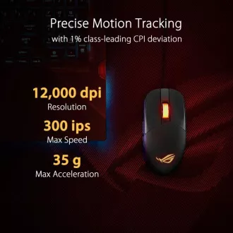 ASUS myš ROG STRIX IMPACT III, černá ASUS myš ROG STRIX IMPACT III, černá