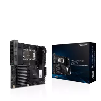 ASUS MB PRO WS W790E-SAGE SE, Intel W790, 8xDDR5, 1xVGA, EEB ASUS MB PRO WS W790E-SAGE SE, Intel W790, 8xDDR5, 1xVGA, EEB
