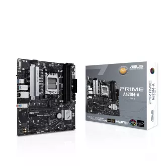 ASUS MB Sc AM5 PRIME A620M-A-CSM, AMD A620, 4xDDR5, 1xHDMI, 1xDP, 1xVGA, mATX ASUS MB Sc AM5 PRIME A620M-A-CSM, AMD A620, 4xDDR5, 1xHDMI, 1xDP, 1xVGA, mATX