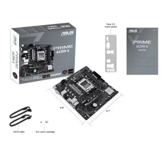 ASUS MB Sc AM5 PRIME A620M-K, AMD A620, 2xDDR5, 1xHDMI, 1xVGA, mATX ASUS MB Sc AM5 PRIME A620M-K, AMD A620, 2xDDR5, 1xHDMI, 1xVGA, mATX