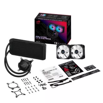 ASUS vodní chladič CPU AIO ROG STRIX LC III 240 ARGB, 2x120mm, LGA1851, AM5 ASUS vodní chladič CPU AIO ROG STRIX LC III 240 ARGB, 2x120mm, LGA1851, AM5