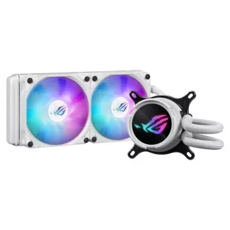 ASUS vodní chladič CPU AIO ROG STRIX LC III 240 ARGB WHITE, 2x120mm, LGA1851, AM5