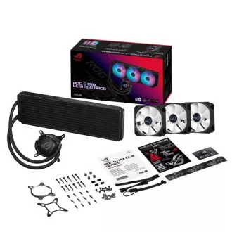 ASUS vodní chladič CPU AIO ROG STRIX LC III 360 ARGB, 3x120mm, LGA1851, AM5 ASUS vodní chladič CPU AIO ROG STRIX LC III 360 ARGB, 3x120mm, LGA1851, AM5