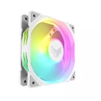 ASUS ventilátor TUF GAMING TR120 ARGB, 1x120mm, bílá ASUS ventilátor TUF GAMING TR120 ARGB, 1x120mm, bílá