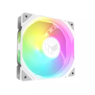 ASUS ventilátor TUF GAMING TR120 ARGB, 1x120mm, bílá ASUS ventilátor TUF GAMING TR120 ARGB, 1x120mm, bílá