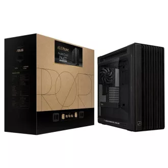 ASUS case PROART PA602 WOOD TG PWM BLACK, Mid Tower, průhledná bočnice, černá ASUS case PROART PA602 WOOD TG PWM BLACK, Mid Tower, průhledná bočnice, černá