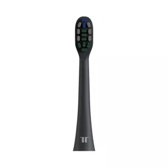 Tesla Toothbrush TS400 Brush Heads Black 4x Tesla Toothbrush TS400 Brush Heads Black 4x