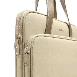 tomtoc Shoulder Bag - 14" a 13" MacBook Pro / Air, khaki tomtoc Shoulder Bag - 14" a 13" MacBook Pro / Air, khaki